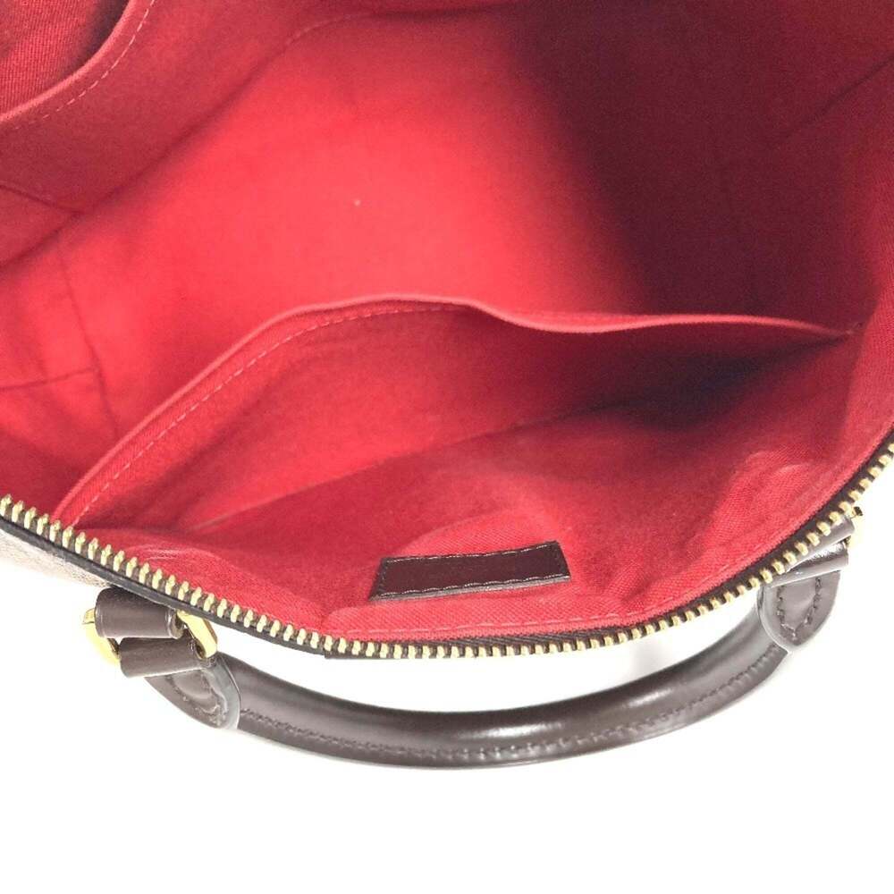 LOUIS VUITTON Authentic Brown Damier Canvas Tote Bag - Picture 14 of 16